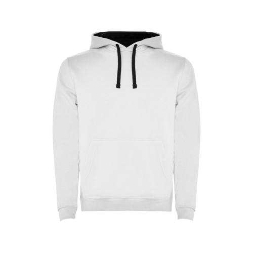 Толстовка с капюшоном Urban детская, белый/нэйви