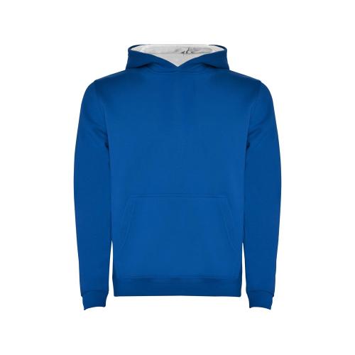 Толстовка с капюшоном Urban детская, королевский синий/белый