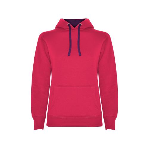 Толстовка с капюшоном Urban женская, фуксия/фиолетовый