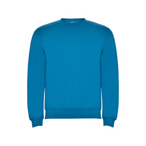 Свитшот с начесом Clasica унисекс, морская волна