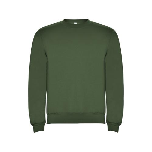 Свитшот с начесом Clasica унисекс, хаки