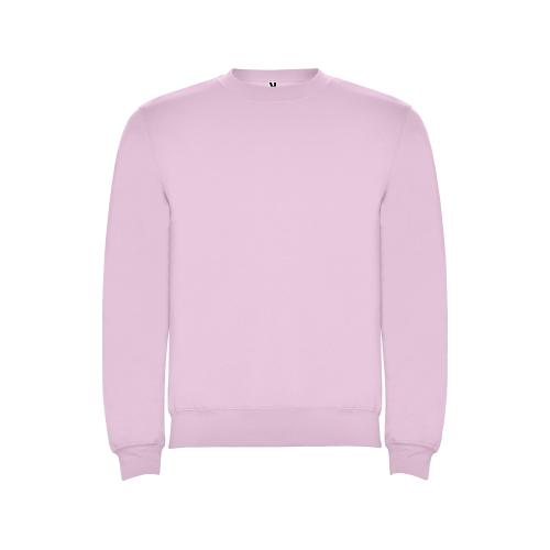 Свитшот с начесом Clasica детский, светло-розовый