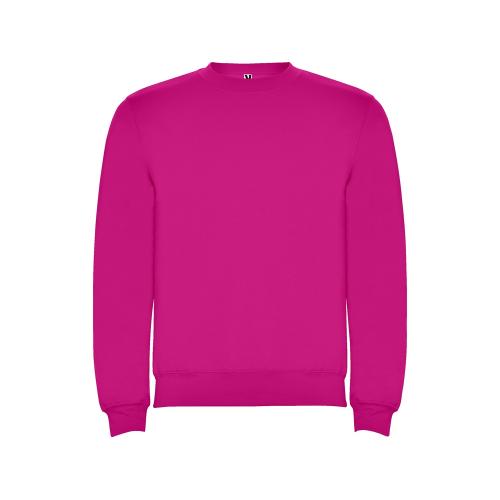 Свитшот с начесом Clasica унисекс, фуксия