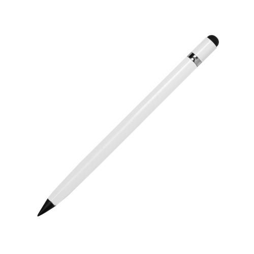 Вечный карандаш Eternal со стилусом и ластиком, белый