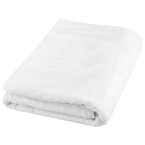 Полотенце для ванны Ellie из хлопка плотностью 550 г/м2 и размером 70x140 см, белый