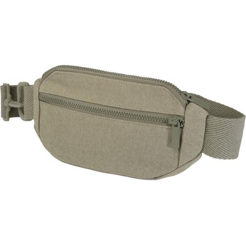 Кресент сумка через плечо Aware™ плотностью 500 г/м² из переработанного материала, зеленый