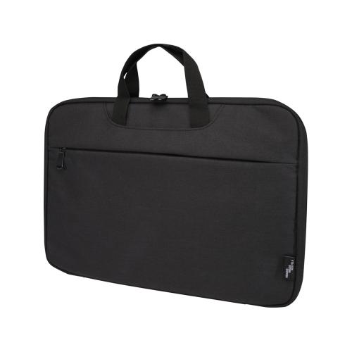 Эко- чехол для ноутбука Libra 2 в 1 из переработанного пластика, древесный уголь