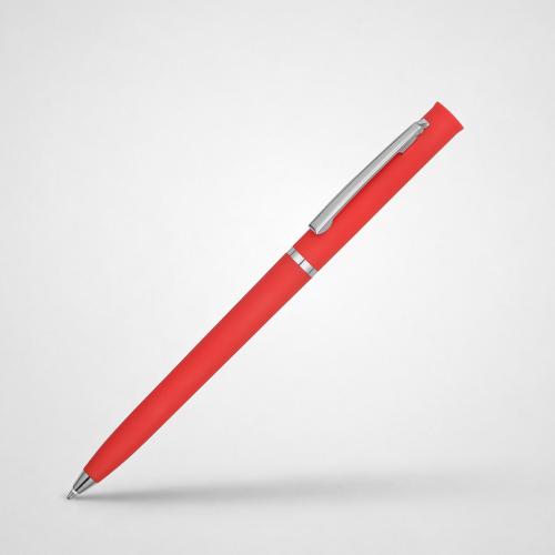 Ручка шариковая Navi soft-touch, красный