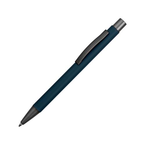 Ручка металлическая soft-touch шариковая Tender, полуночный синий