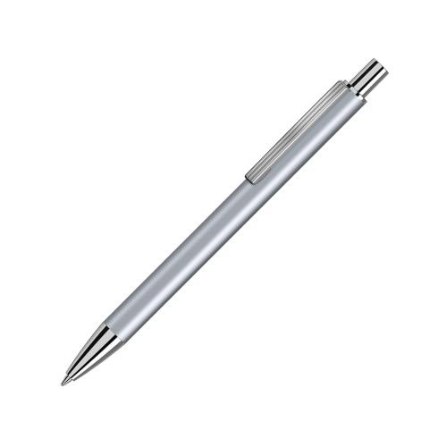 Металлическая автоматическая шариковая ручка Groove, серебристый