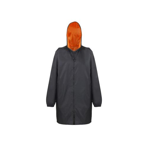 Дождевик Bi-color унисекс, оранжевый/черный