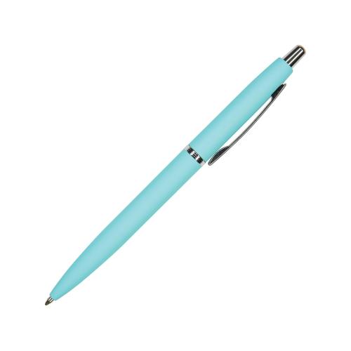 Ручка металлическая шариковая San Remo, софт-тач, 1.0 мм, голубой