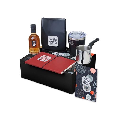 Подарочный набор Re:y. Routine с туркой, термокружкой и кофе