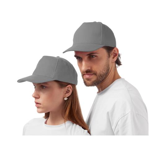 Бейсболка Florida 350 5-панельная, средне-серый