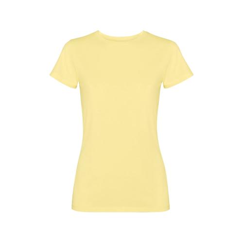 Футболка Fiyi женская, солнечно-желтый выстиранный WASHED