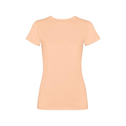 Футболка Fiyi женская, светло-абрикосовый выстиранный