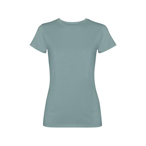 Футболка Fiyi женская, сине-зеленый выстиранный