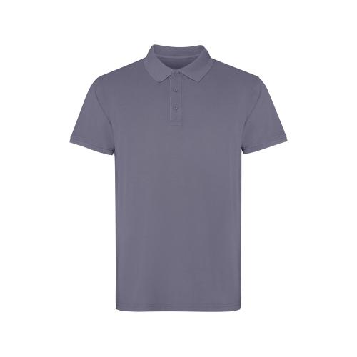 Рубашка поло Cobain унисекс, серо-голубой выстиранный