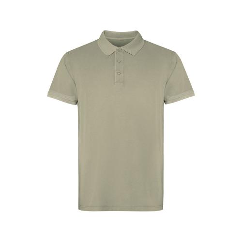 Рубашка поло Cobain унисекс, светлый хаки выстиранный