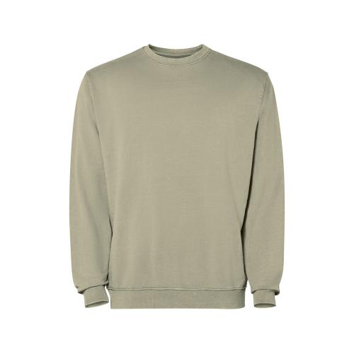 Свитшот Jaya унисекс, светлый хаки выстиранный