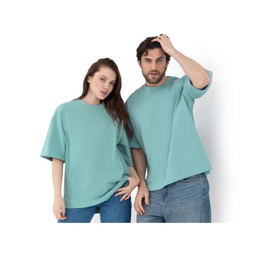 Футболка оверсайз Beta.01 унисекс, пыльный бирюзовый