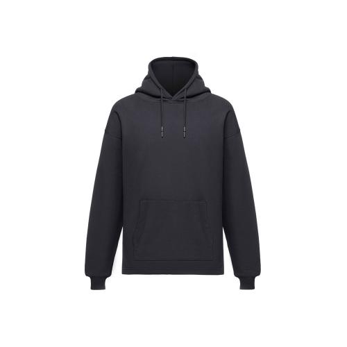 Худи оверсайз Alpha.01 унисекс, черный