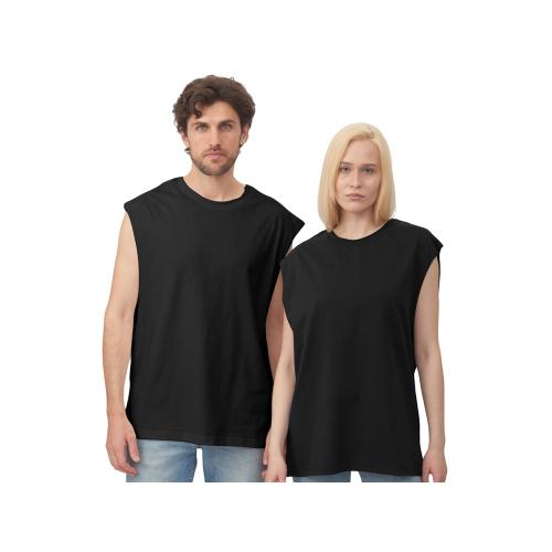 Майка оверсайз Berlin, унисекс, черный