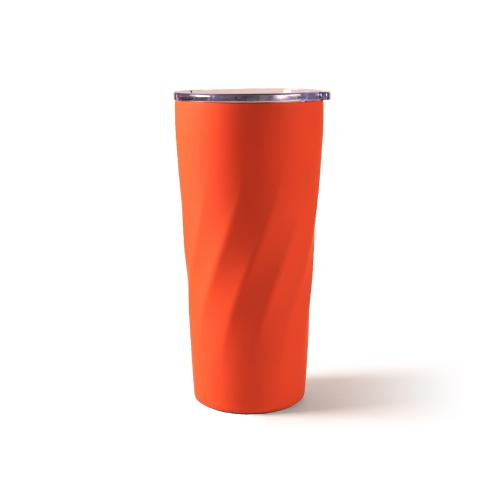 Термокружка FAMILY RADMIR, soft touch (Оранжевый)