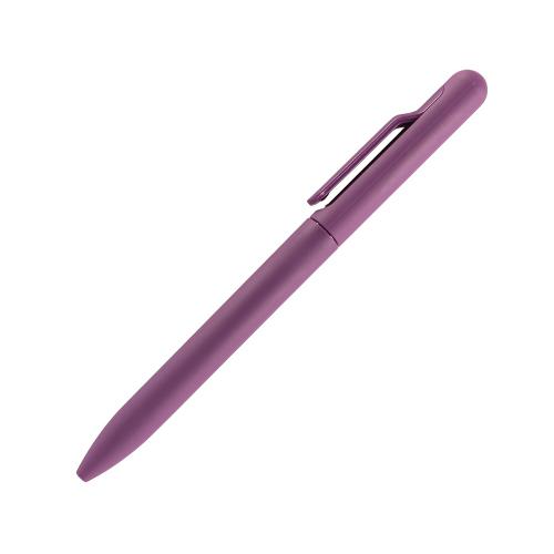 Ручка пластиковая шариковая FAMILY SOFIA, soft touch (Фиолетовый)