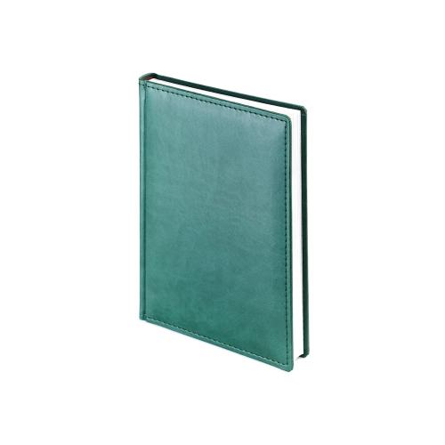 Ежедневник А5 датированный Velvet 2025, зеленый