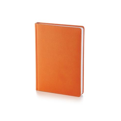 Ежедневник А5 датированный Leader 2026, оранжевый