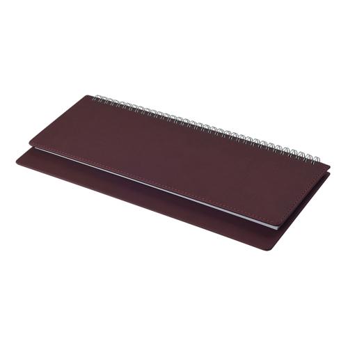 Планинг датированный Velvet 2026, бордовый