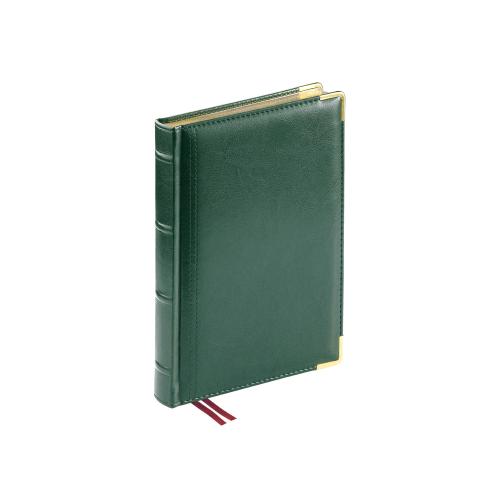 Ежедневник А5 полудатированный Boss, зеленый