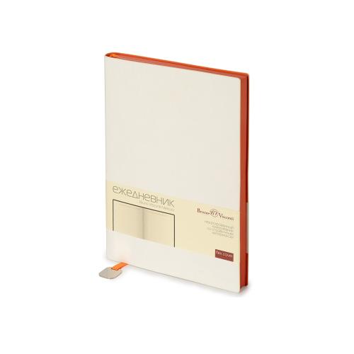 Ежедневник А5 недатированный Mercury, белый