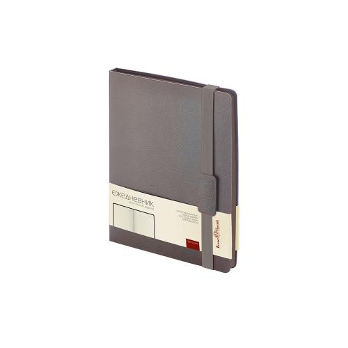 Ежедневник В5 недатированный Leggenda, серый