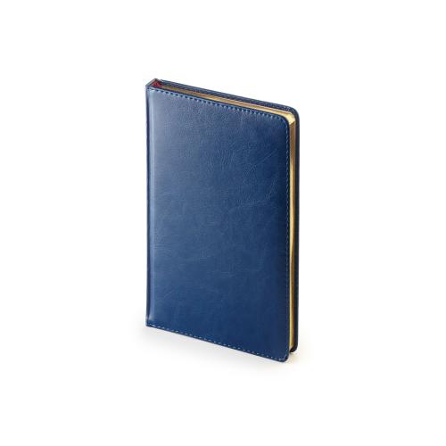 Ежедневник недатированный А4 Sidney Nebraska, синий (золотой обрез)