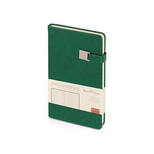 Ежедневник недатированный А5 Premier, зеленый