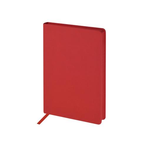 Ежедневник А5 Megapolis Color New soft-touch, красный