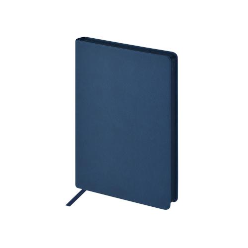 Ежедневник А5 Megapolis Color New soft-touch, темно-синий