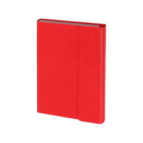 Ежедневник недатированный с магнитным клапаном А5 Venezia, красный