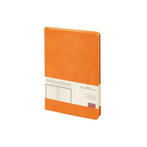 Ежедневник недатированный А5 Megapolis Classic, оранжевый