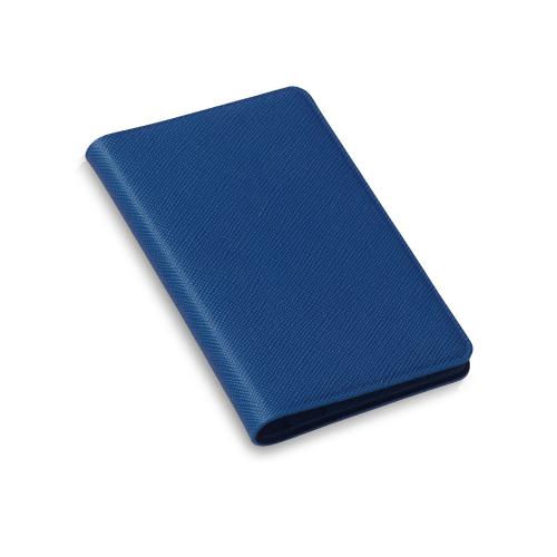 Футляр-книжка на 4-е карты с RFID Favor, синий