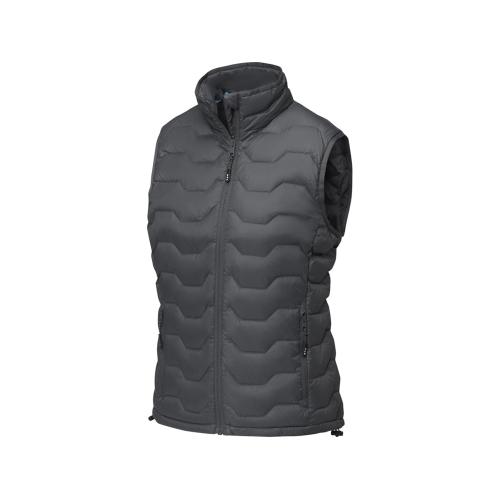 Женская утепленная телогрейка Epidote из материалов, переработанных по стандарту GRS - Storm grey