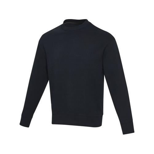 Jet унисекс Aware™ свитер с круглым вырезом из переработанных материалов - Темно - синий