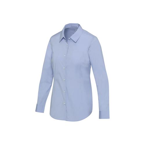 Carnelian женская рубашка из поплина - Голубой
