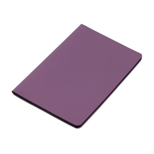 Блокнот Audrey А5 на сшивке в гибкой обложке софт-тач, фиолетовый