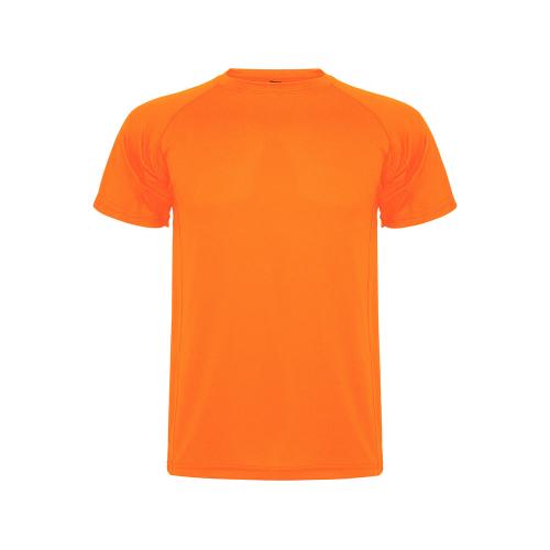 Спортивная футболка Montecarlo мужская, неоновый оранжевый