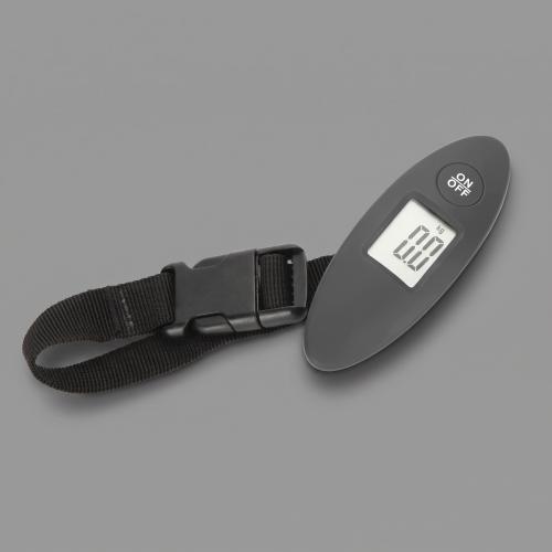 Багажные весы с покрытием soft touch Gravity, серый