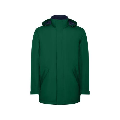 Парка утепленная America мужская, бутылочный зеленый