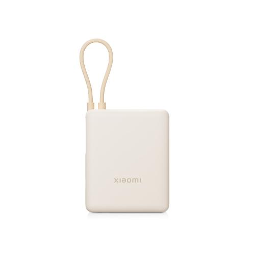 Внешний аккумулятор со встроенным кабелем Xiaomi 33W Power Bank 10000mAh (Integrated Cable) Tan GL